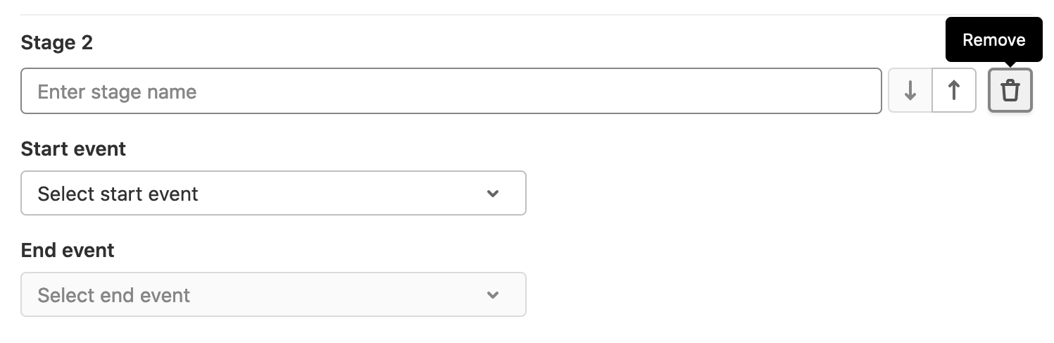 Custom stage actions Custom stage actions